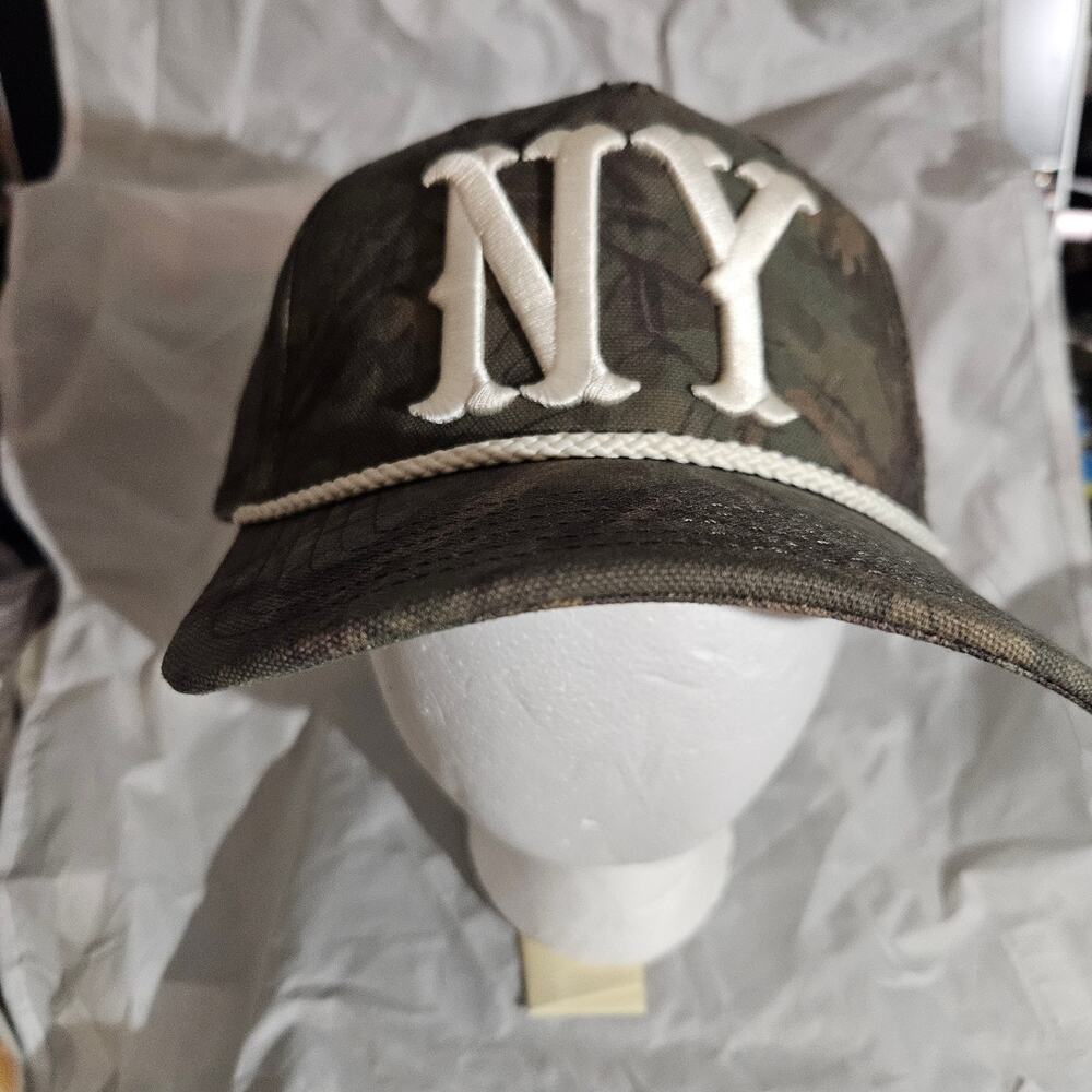 Men's New York NY Yankees Camouflage Snap Back Adjustable Hat-Cap